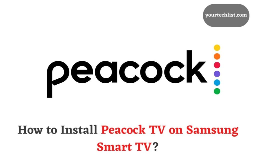 Peacock TV on Samsung Smart TV