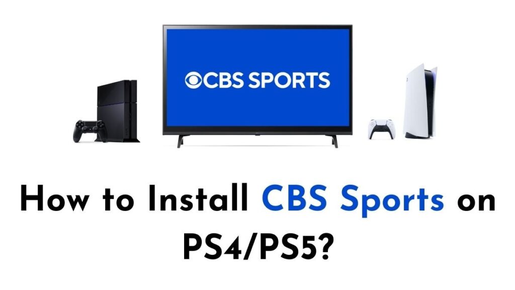 CBS Sports on PS4PS5