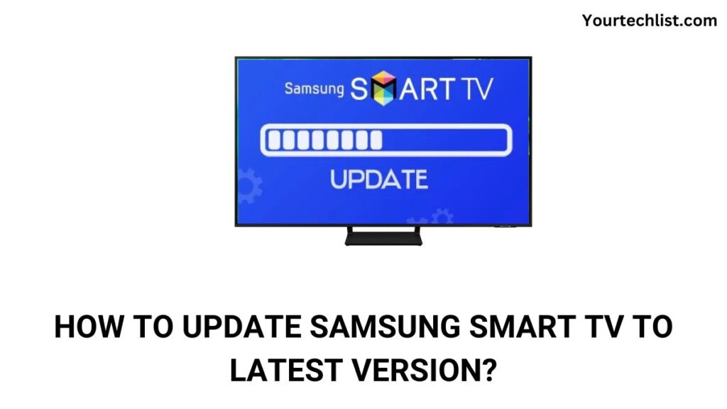 UPDATE SAMSUNG SMART TV