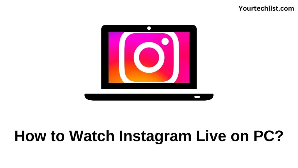 Instagram Live on PC