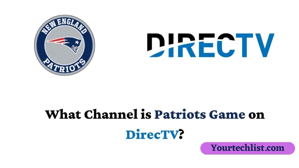 Patriots Game on DirecTV