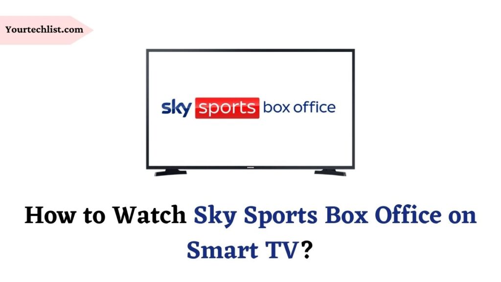 Sky Sports Box Office on Smart TV
