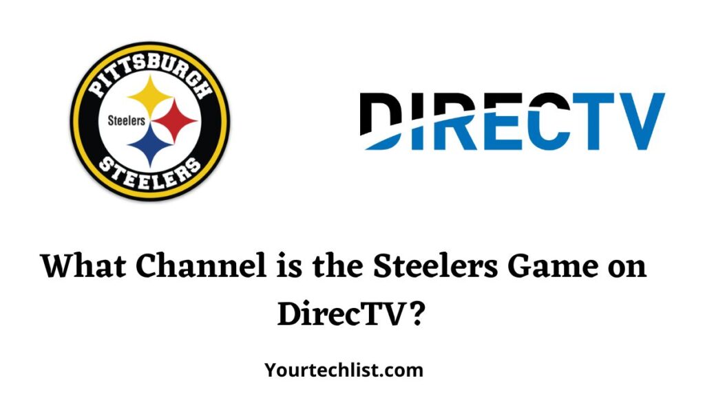 Steelers Game on DirecTV