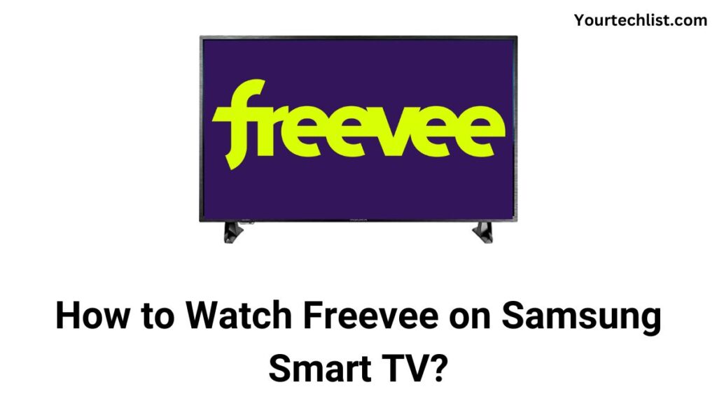 Freevee on Samsung Smart TV