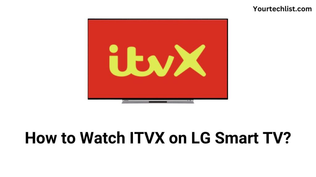 ITVX on LG Smart TV