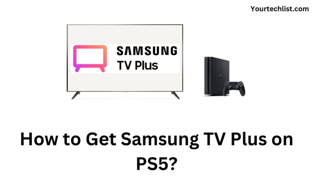 Samsung TV Plus on PS5