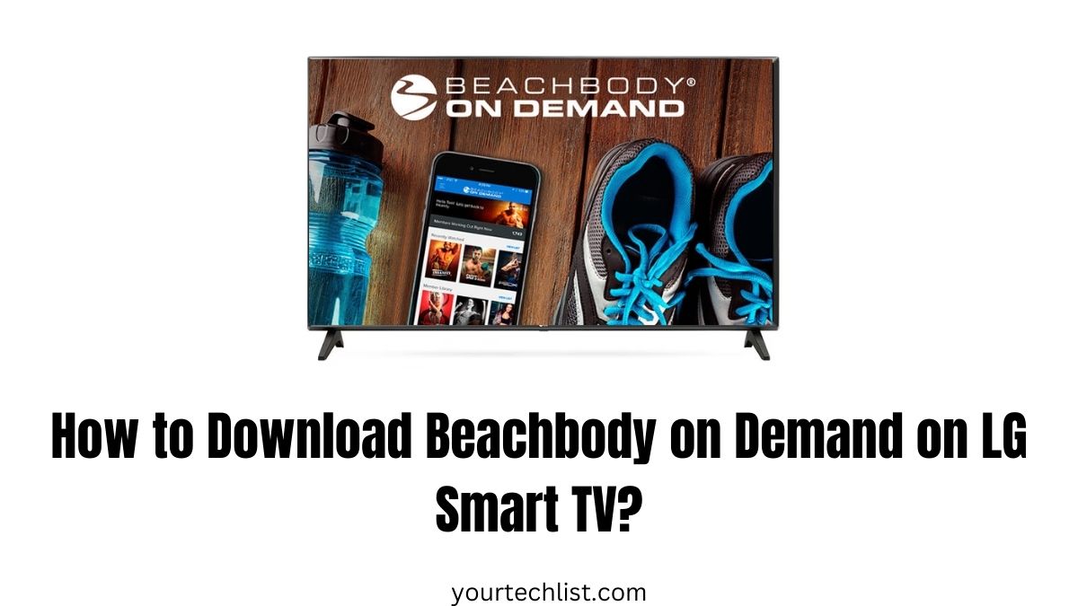 Beachbody on Demand on LG Smart TV