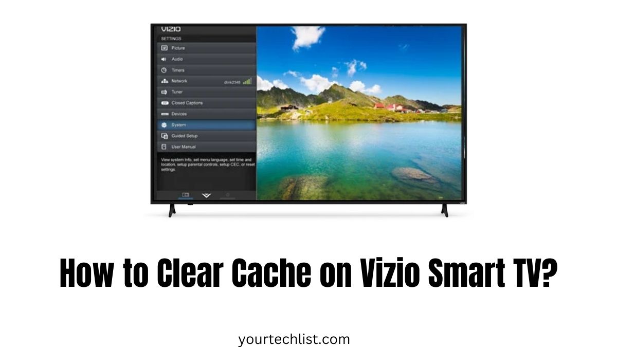 Clear Cache on Vizio Smart TV